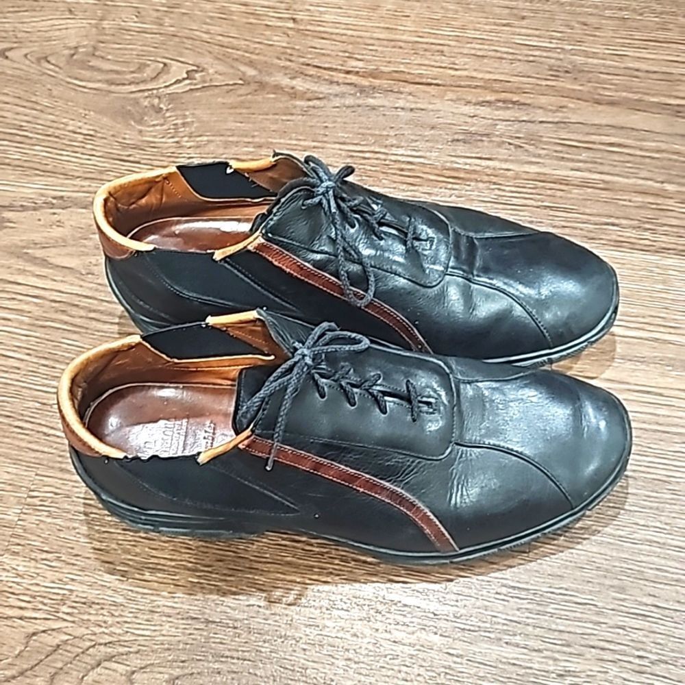 Allen Edmonds Men's Traveler Oxford Sneaker Leather Lace-Up Shoes Size 12D